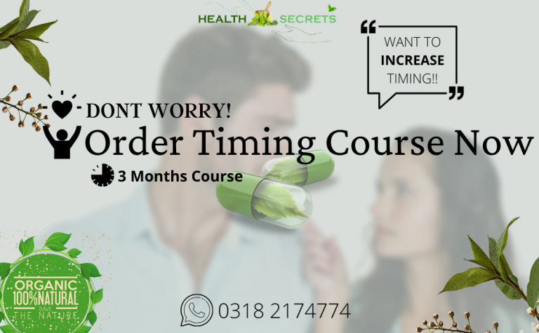 Health Secret - Timing Course English